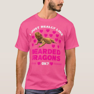 Camiseta Me Gusta Mucho El Dragón Con Cabeza
