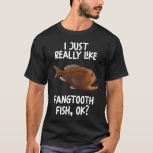 Camiseta Me Gusta Mucho El Fangtooth Fish Ok