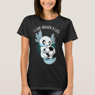 Camiseta Me gusta mucho el fútbol Ajolote Entrenamiento de