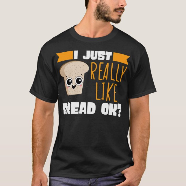 Camiseta Me gusta mucho el pan Ok Chef Flour food boys b (Anverso)