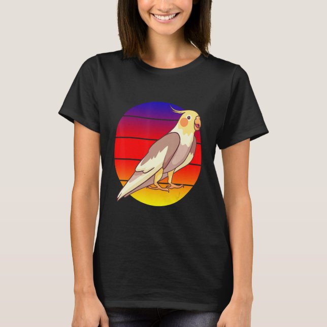Camiseta Me Gusta Mucho El Parrot Cockatoo Budgeriga (Anverso)