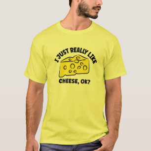Camiseta Me Gusta Mucho El Queso Bien