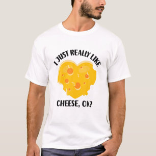 Camiseta Me Gusta Mucho El Queso Bien