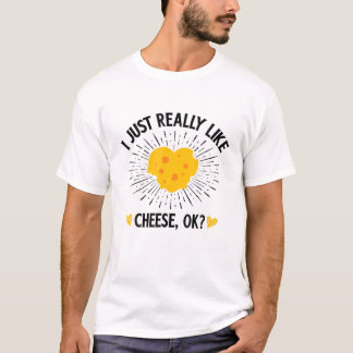 Camiseta Me Gusta Mucho El Queso Bien