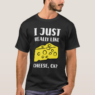 Camiseta Me Gusta Mucho El Queso Bien