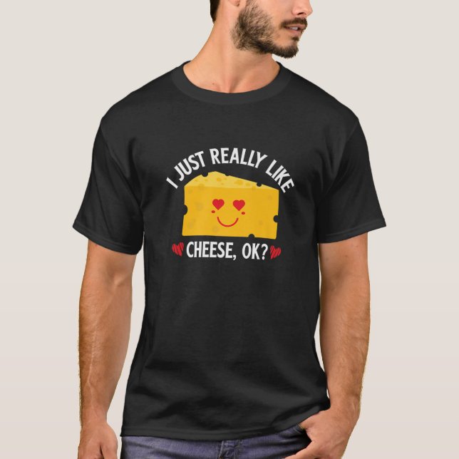 Camiseta Me Gusta Mucho El Queso Bien (Anverso)