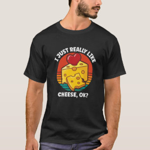 Camiseta Me Gusta Mucho El Queso Bien