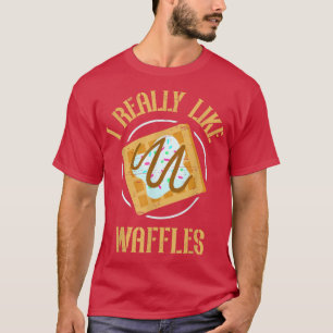 Camiseta Me Gusta Mucho El Waffles Cone Baking Breakfast