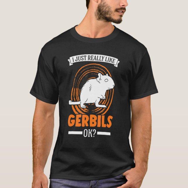 Camiseta Me Gusta Mucho Gerbils (Anverso)