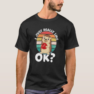 Camiseta Me Gusta Mucho Hedgehog