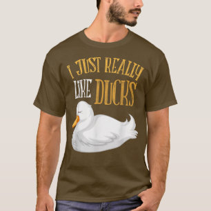 Camiseta Me Gusta Mucho La Agricultura De Patos De Grano De
