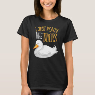 Camiseta Me Gusta Mucho La Agricultura De Patos De Grano De