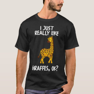 Camiseta Me Gusta Mucho La Girafra.