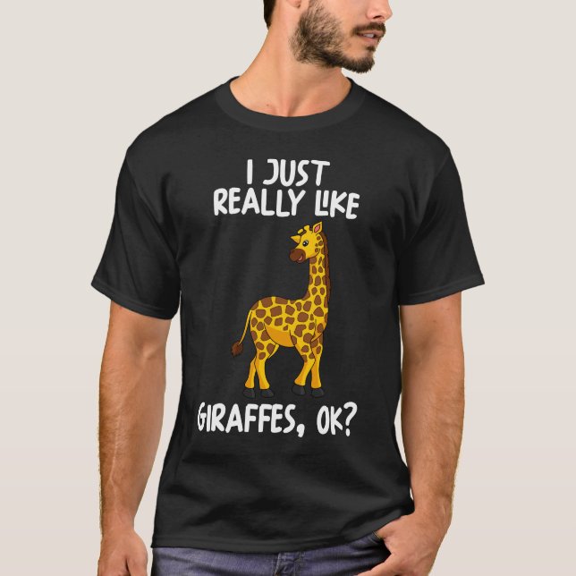 Camiseta Me Gusta Mucho La Girafra. (Anverso)