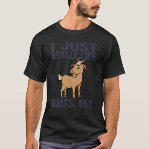 Camiseta Me Gusta Mucho La Granja De Ganado De Cabras De Gr