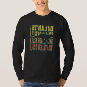 Camiseta Me Gusta Mucho La Idea Retro De Citas De Chitas