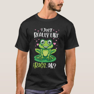 Camiseta Me Gusta Mucho La Rana Funny De Árbol Regalo F