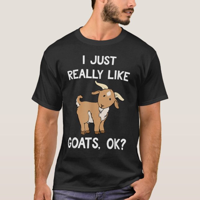 Camiseta Me Gusta Mucho Las Cabras Bien (Anverso)
