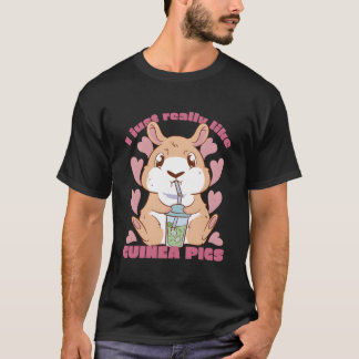 Camiseta Me gusta mucho los cuyes y el cuy