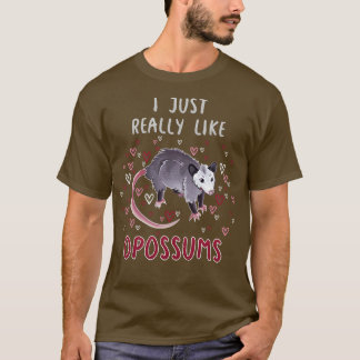 Camiseta Me Gusta Mucho Los Opossumos