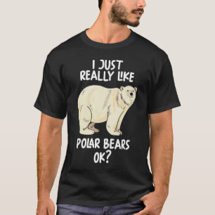 Camiseta Me Gusta Mucho Los Osos Polares.