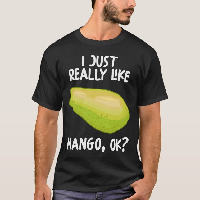 Camiseta Me Gusta Mucho Mango Ok (Anverso)