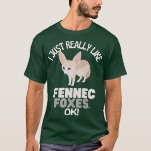 Camiseta Me Gusta Mucho Que Fennec Fotoe, Ok Fennec, Humor.
