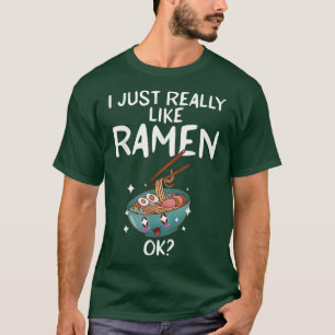 Camiseta Me gusta mucho Ramen Ok Ramen Lover 