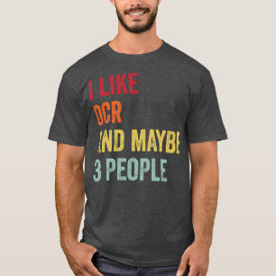Camiseta Me Gusta Ocr Quizá 3 Personas