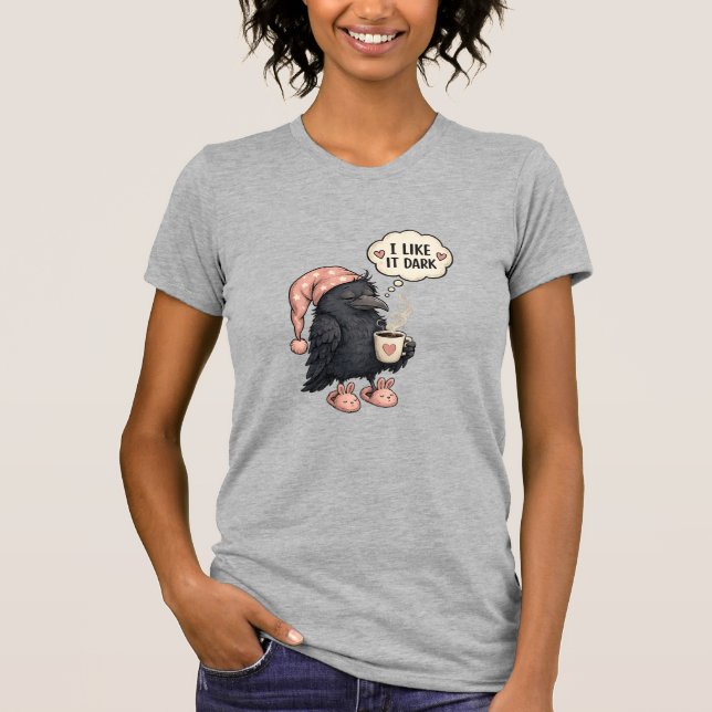 CAMISETA ME GUSTA OSCURO (Anverso)
