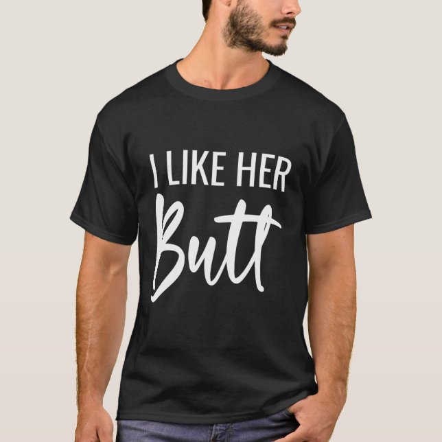 Camiseta Me Gusta, Pero Me Gusta Su Barba (Anverso)