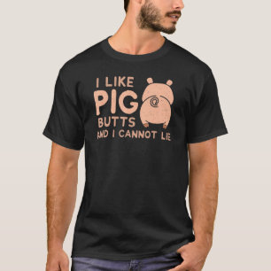 Camiseta Me gusta PIG Butts Barbecue