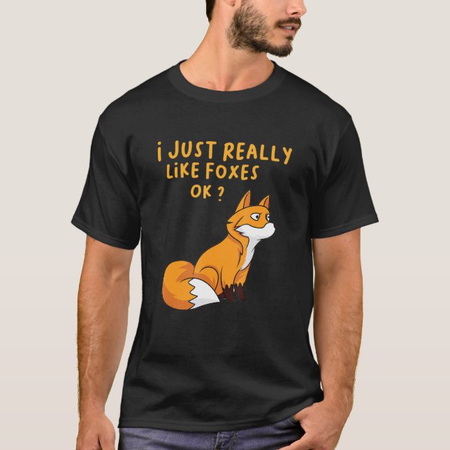 Camiseta Me Gusta Que Los Zorros Ok Tee (Anverso)