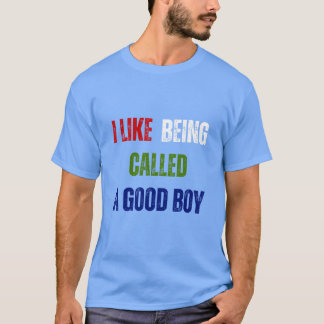 Camiseta Me Gusta Que Me Llamen Un Buen Chico