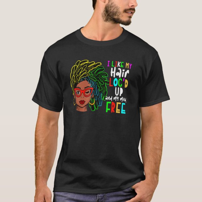 Camiseta Me Gusta Que Se Me Pase El Pelo Y Que Mi Mente Sea (Anverso)