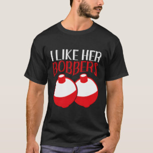 Camiseta Me Gusta Que Sus Bobbers Shirny Parejas De Pesca D