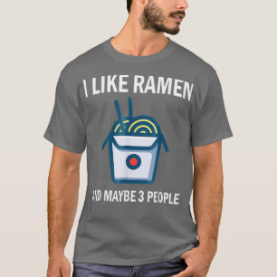 Camiseta Me Gusta Ramen Kawaii Anime De Comida Japonesa De