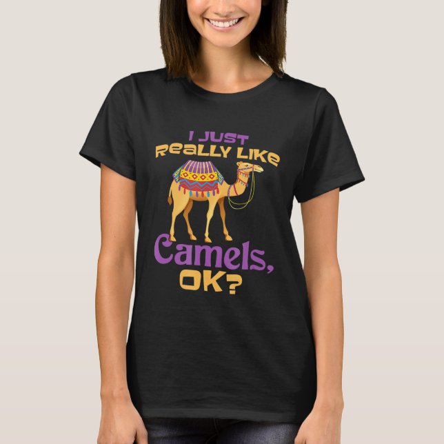 Camiseta Me Gusta Realmente Camels Ok Camel (Anverso)
