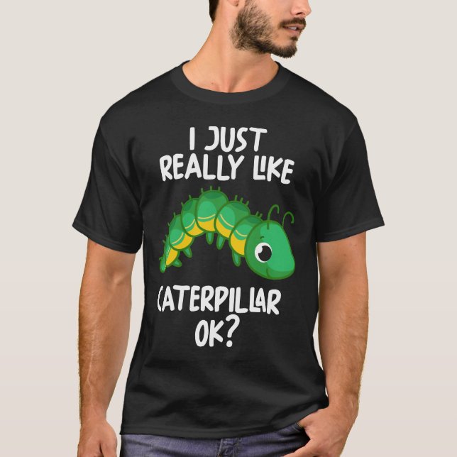 Camiseta Me Gusta Realmente Caterpillar Ok (Anverso)