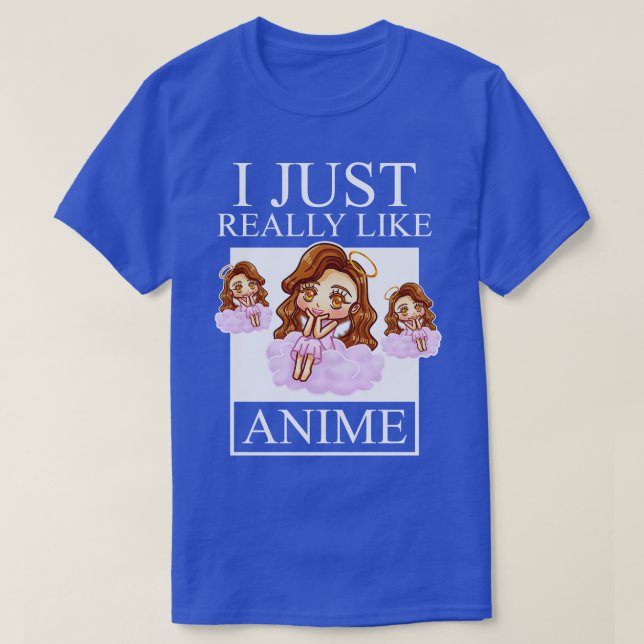 Camiseta Me Gusta Realmente Chica (Diseño del anverso)