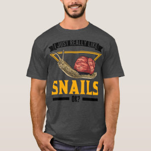 Camiseta Me Gusta Realmente El Caracol Bueno1