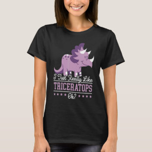 Camiseta Me Gusta Realmente El Prehistoria De Los Dinosauri