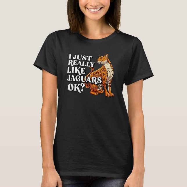 Camiseta Me Gusta Realmente Jaguars Ok (Anverso)