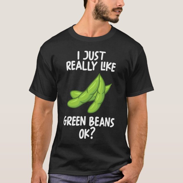 Camiseta Me Gusta Realmente La Bebida Verde Ok (Anverso)