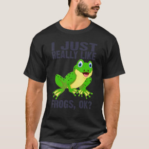 Camiseta Me Gusta Realmente Las Ranas Ok Tadpole Frog 3