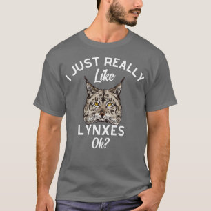 Camiseta Me Gusta Realmente Linces Ok