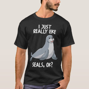 Camiseta Me Gusta Realmente Que Las Sellas Ok