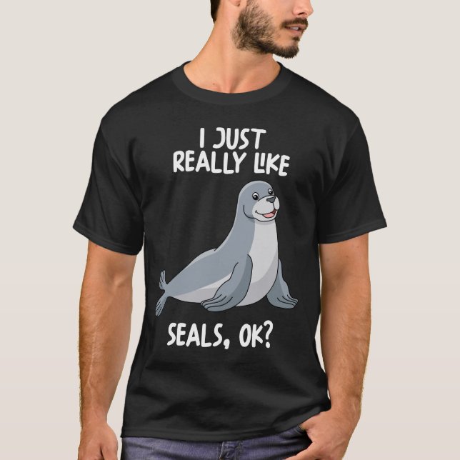 Camiseta Me Gusta Realmente Que Las Sellas Ok (Anverso)