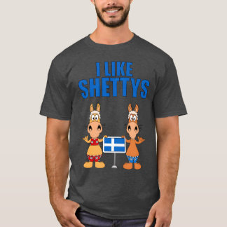 Camiseta Me Gusta Shettys Horses Pferde Reiten Pferd Horse