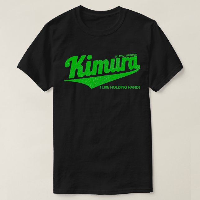Camiseta Me Gusta Sostener Las Manos KIMURA BJJ Brasileño J (Diseño del anverso)